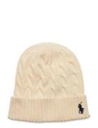 Polo Ralph Lauren Cotton-Cotton Cable Hat Kräm