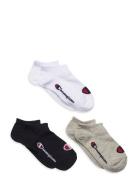 Champion 3Pk Sneaker Socks Vit