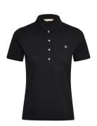 GANT Slim Shield Ss Pique Polo Svart