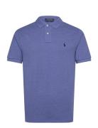 Polo Ralph Lauren Slim Fit Mesh Polo Shirt Blå