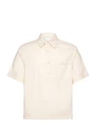 Mango Relaxed-Fit Polo Shirt Beige