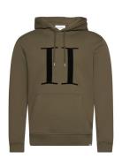 Les Deux Encore Hoodie Smu Grön