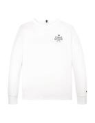 Tommy Hilfiger Th Logo Puff Print Reg Tee Ls Vit