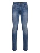 Replay Anbass Trousers Slim C-Stretch Blå