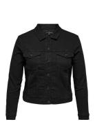 ONLY Carmakoma Carwespa Ls Jacket Black Dnm Noos Svart