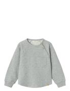 Lil'Atelier Nmmlander Ls Sweat Lil Grå