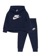 Nike Nike Club Fleece Set Blå