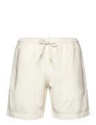 Mads Nørgaard Dyed Canvas Beach Shorts Vit