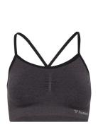 Hummel Hmlci Seamless Scrunch Sports Bra Svart