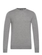 J. Lindeberg Lyle Merino Crew Neck Sweater Grå