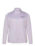 Adidas Terrex Terrex Multi Full-Zip Fleece Jacket Lila