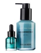 RAAW Alchemy Gift Box Cleansing Silk & Blue Drops Mini Nude