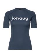 Johaug Rib Tech Tee Marinblå