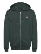 Les Deux Piece Zipper Hoodie Khaki Green