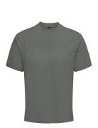 ONLY & SONS Onsotis Reg Mock Neck Tee Vd Grå