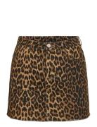 NOISY MAY Nmanneke Nw Leo Short Skirt Brun