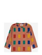 Bobo Choses Color Game All Over T-Shirt Brun