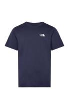 The North Face M S/S Simple Dome Tee Marinblå