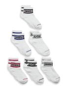 Converse Converse Basic Wordamark Crew Socks 6-Pack Vit