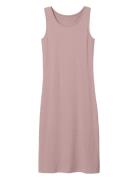 LMTD Nlfnunnerev Sl Midi Tank Dress Rosa