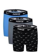 Nike Nike Everyday Cotton Printed Boxer Briefs Svart