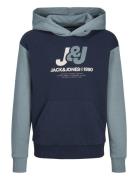 Jack & J S Jjkylo Sweat Hood Mni Blå