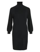 Vila Viostria Roll Neck L/S Knit Dress - Noos Svart