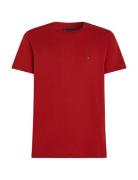 Tommy Hilfiger Essential Reg Fit Solid Tee Röd