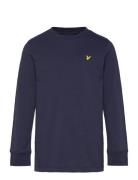 Lyle & Scott Plain Ls T-Shirt Marinblå