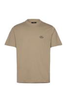 Mads Nørgaard Cotton Jersey Frode Emb Logo Tee Beige