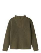 Name It Nkmnesolle Ls Knit Noos Khaki Green