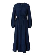 Lexington Clothing Theodora Maxi Dress Marinblå