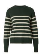 Lexington Clothing Freya Cotton/Cashmere Sweater Grön