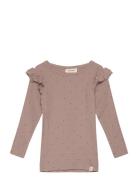 Lil'Atelier Nmfgago Kuo Ls Slim Top Lil Beige