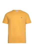 GANT Reg Shield Ss T-Shirt Gul