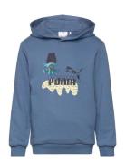 PUMA Puma X Trolls Hoodie Tr Blå