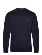 Denham Mens Pullover Sweatshirt Marinblå