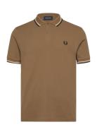 Fred Perry Twin Tipped Fp Shirt Brun