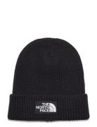 The North Face Kids Tnf Box Logo Cuffed Beanie Svart