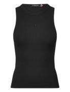 Scotch & Soda Core Rib Racer Tank Svart