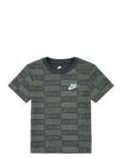 Nike Nike Printed Tee Khaki Green