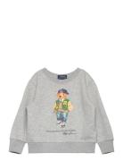 Ralph Lauren Kids Polo Bear Fleece Sweatshirt Grå