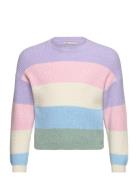 Kids Only Kmgsandy L/S Stripe Pullover Knt Multi/patterned