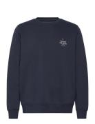 Tommy Hilfiger Hilfiger Stack Sweatshirt Marinblå