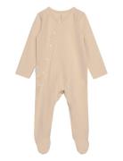 Gugguu Baby Full Bodysuit Beige