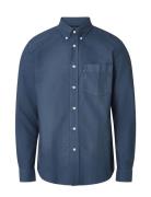 Lexington Clothing Casual Oxford B.d Shirt Blå