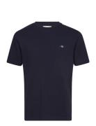 GANT Pique Ss T-Shirt Blå