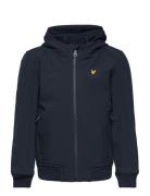 Lyle & Scott Softshell Hooded Jacket Marinblå