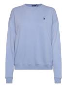 Polo Ralph Lauren Lightweight Fleece Crewneck Pullover Blå