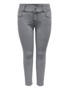 ONLY Carmakoma Caranna Reg Skinny Dnm Pim569 Grå